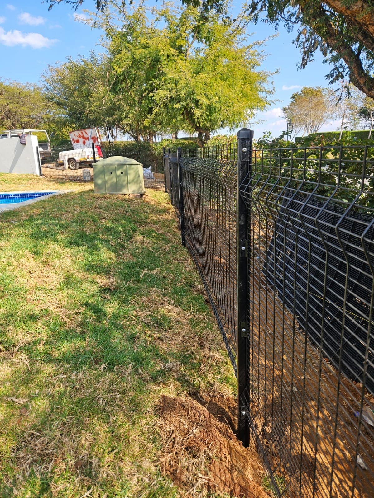 ClearView Anti-Climb Mesh Fencing